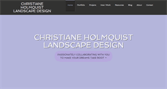 Desktop Screenshot of cholmquistgardens.com
